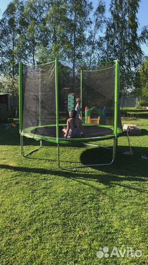 Батут с сеткой