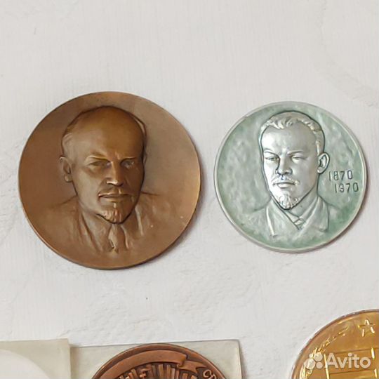 Памятные настольные медали СССР и др