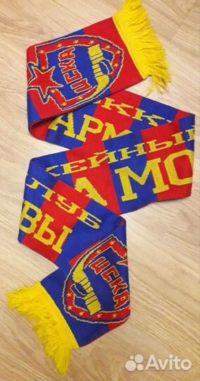 Шарф болельщика цска хоккейный