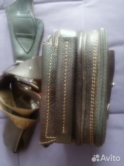 Сумка - кобура кожаная (с кобурой-вкладышем)