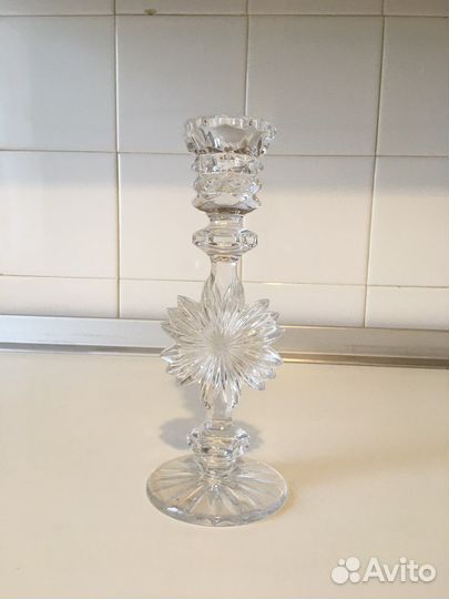 Подсвечник хрустальный СССР