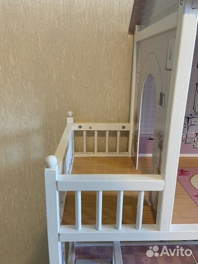 Кукольный домик для барби с мебелью