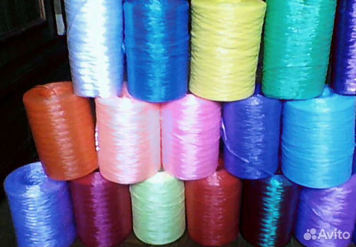 Пряжа для мочалок, полипропилен