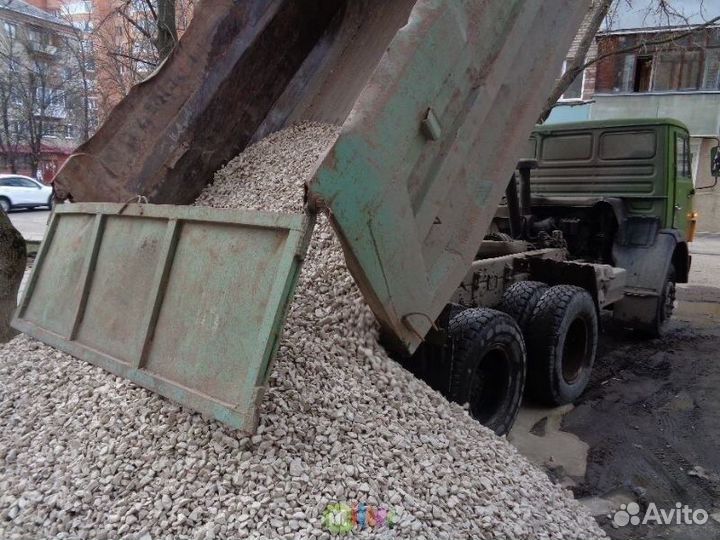 Вторичный щебень с доставкой