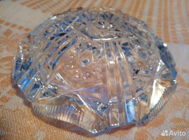 Пепельница хрустальная СССР