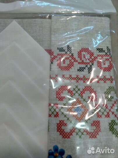 Скатерть лен с салфетками новая