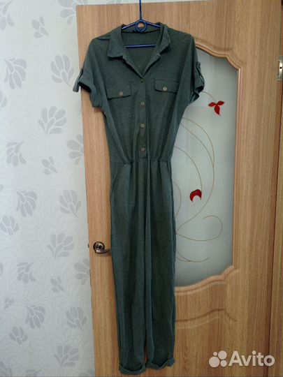 Комбинезон льняной женский