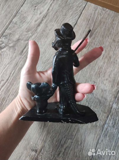 Статуэтка крокодил Гена и Чебурашка СССР