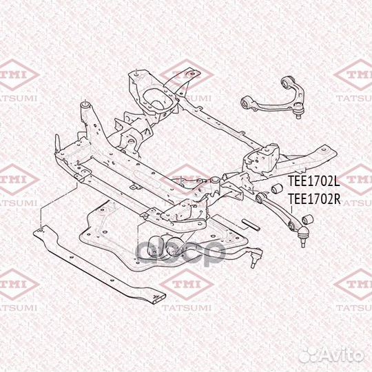Рычаг BMW X5 (E70) /X6 (E71) 08