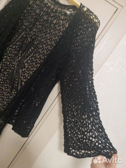 Кардиган накидка, шарф