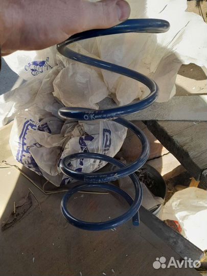 Пружина передняя левая на тойота королла кузов ае