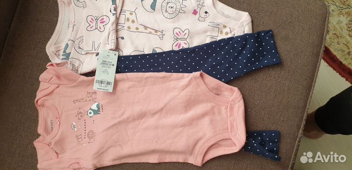 Боди для девочки Carter's