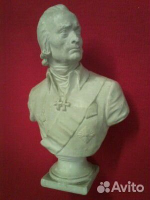 Бюсты Ушакова, Василевского, Рокоссовского, Жукова