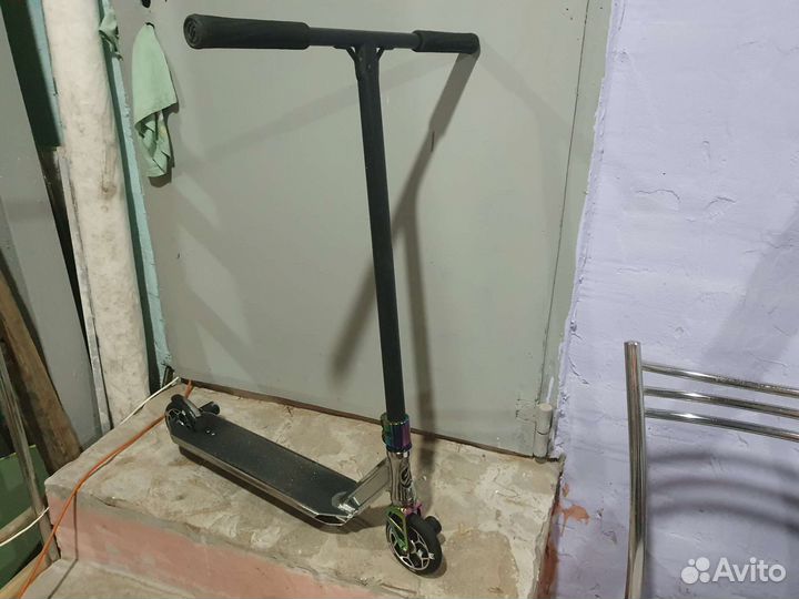 Самокат трюковой Oxelo Freestyle MF 3.6 V5 (титан)