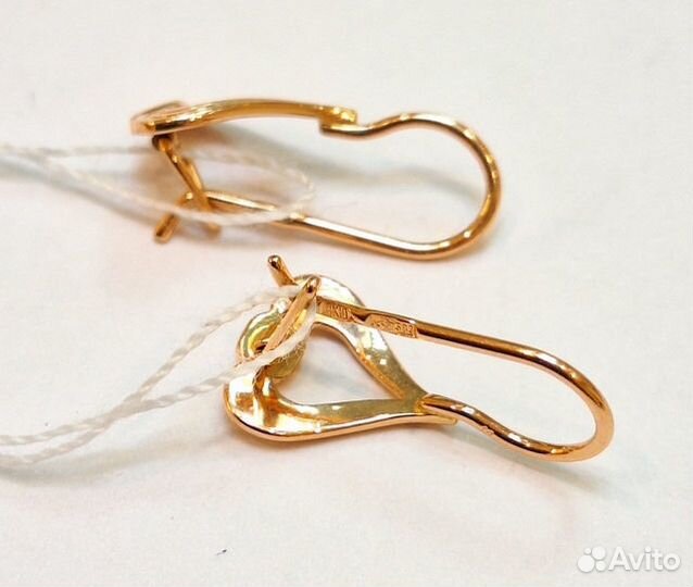 Золотые серьги