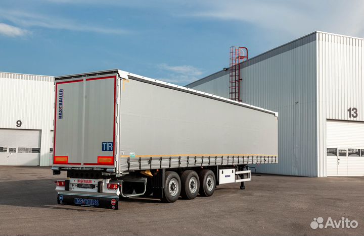 Полуприцеп шторно-бортовой HASTRAILER HasLiner, 2023