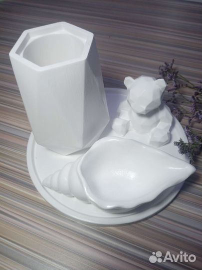 Набор подарочный из гипса