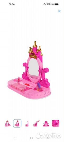 Детский туалетный столик Demi Star с аксессуарами