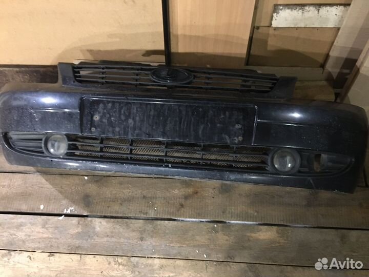 Передний бампер priora 2 черный