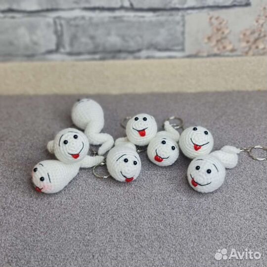 Брелок. Приколы. Сперматозоид. Игрушки для взрослы