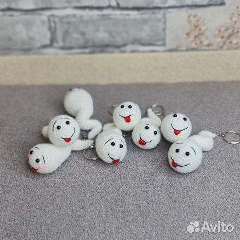 Брелок. Приколы. Сперматозоид. Игрушки для взрослы