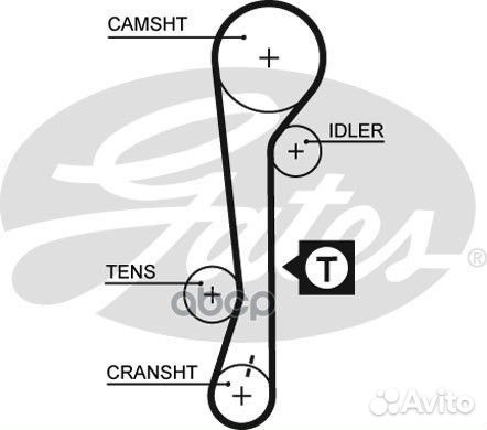 Ремень грм 5479XS Gates