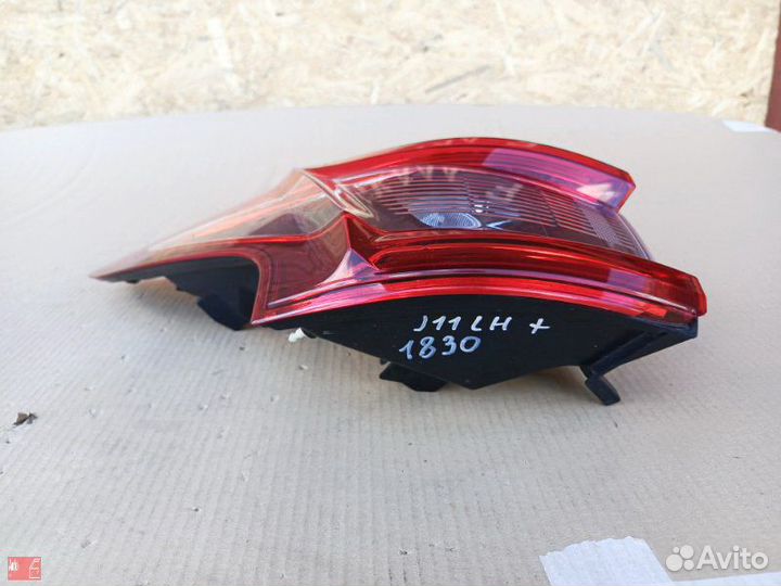 Внешний левый фонарь Нисан Кашкай Джей 11