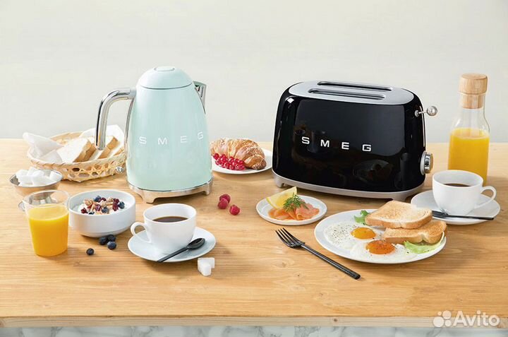 Чайник электрический Smeg KLF03pbeu, пастельный го