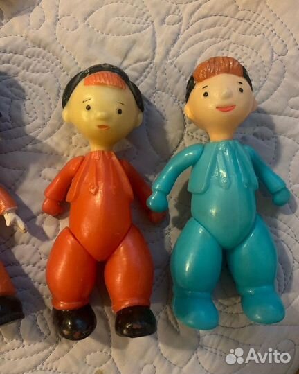 Игрушки куклы целлулоидные СССР коллекция