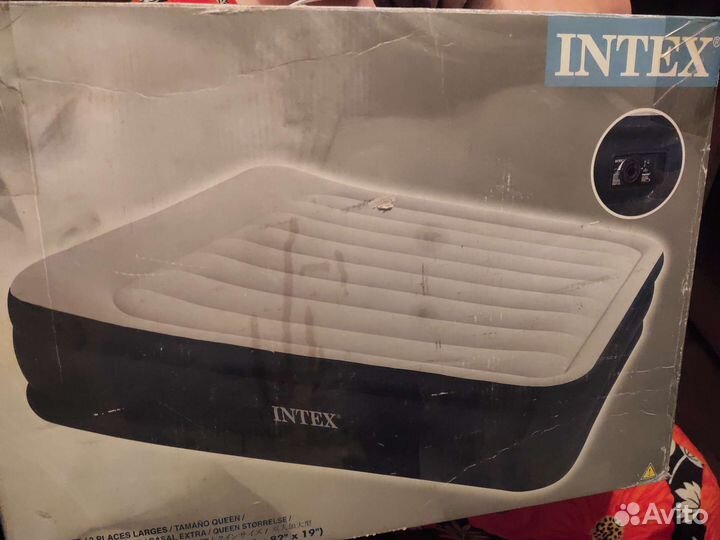 Надувной матрас intex
