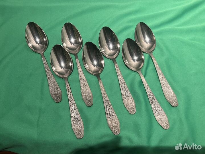 Ложки новые десертные / столовые нержавейка СССР