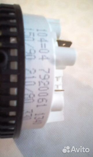 Прессостат/ датчик уровня воды для Candy