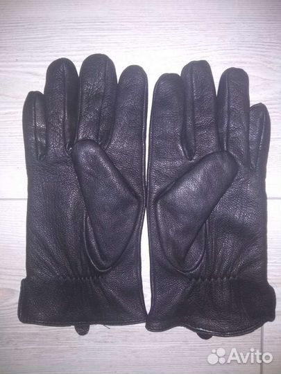 Перчатки кожаные унисекс мужские/ женские
