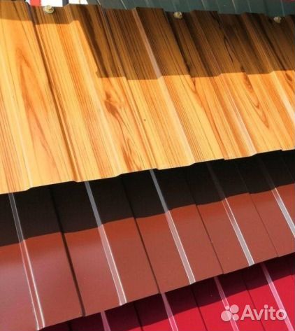 Профнастил С8 окрашеный, м2