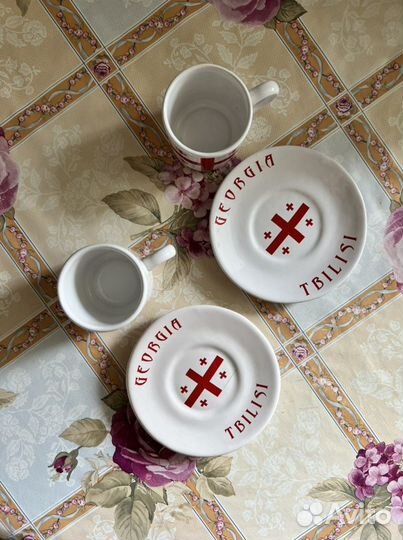 Кофейная пара 2 штуки Грузия Тбилиси