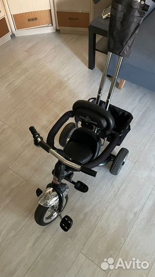 Велосипед коляска с ручкой