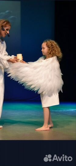 Крылья ангела белые