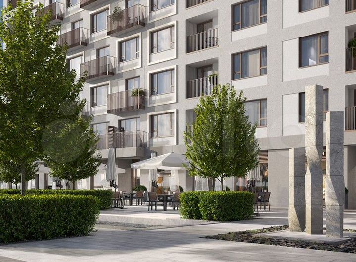 2-к. квартира, 46,4 м², 7/16 эт.