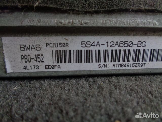 Блок управления двигателя 5S4A12A650BG Ford Focus 1 (1998-2004)