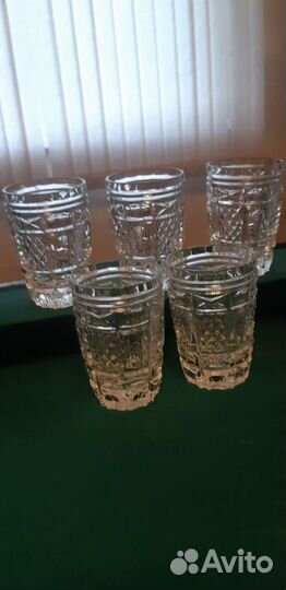 Стопки хрустальные СССР