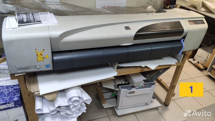 Плоттеры HP DesignJet 110, 500, 510, 800 + з/ч
