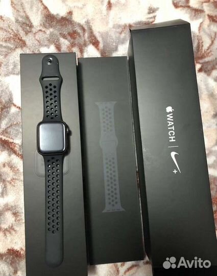 Часы apple watch 7 45 mm nike