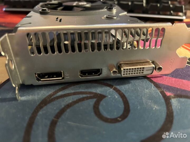 Видеокарта RX550 4gb