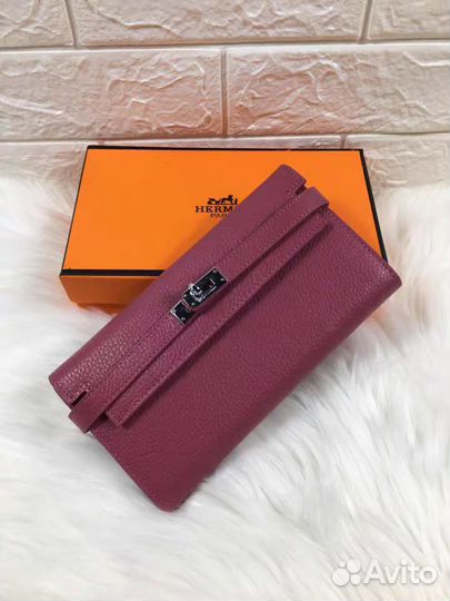 Сумка кошелек Hermes Kelly woc to go