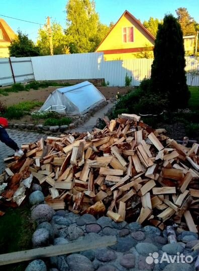 Дрова сухие колотые с доставкой