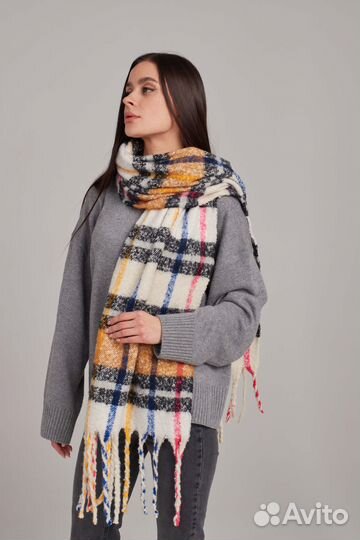 Женский теплый платок