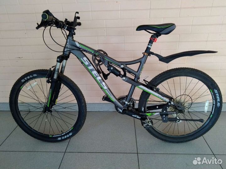 Двухподвесный велосипед Stels Tornado