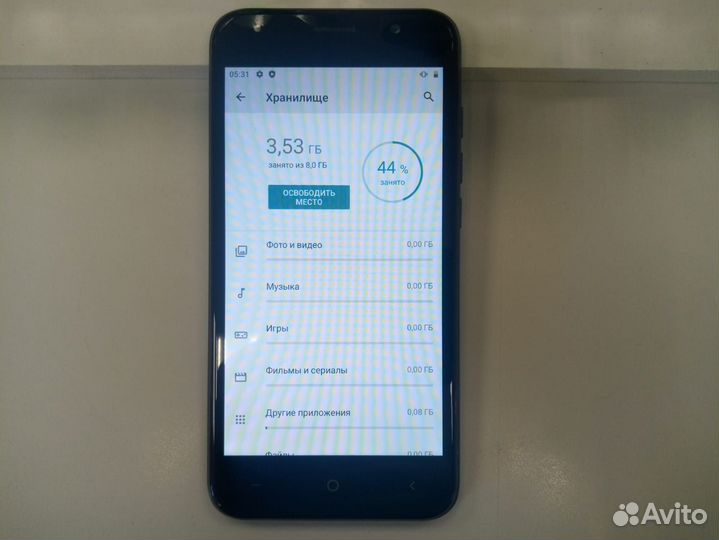 BQ 5031G Fun, 8 ГБ