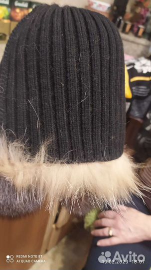Шапка зимняя женская