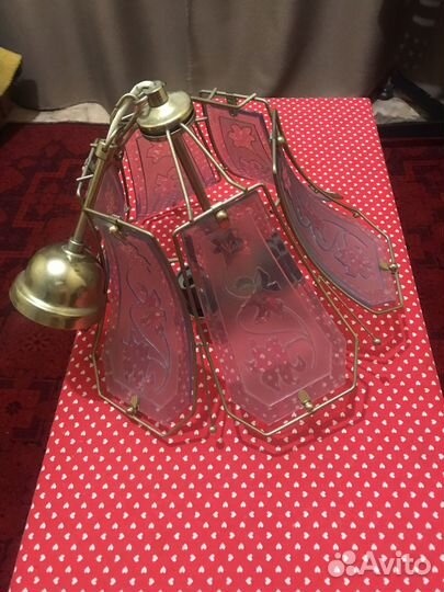 Люстра потолочная бу